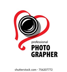 vector logo for photographer