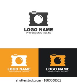 vector logo for photographer. different digital camera logo designs.