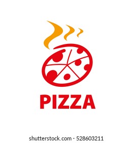 vector logo pizza