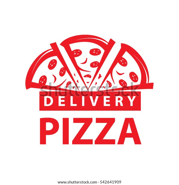 Vector Logo Pizza Delivery Vector Illustration Stock Vector (Royalty ...