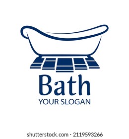 Vector logo of plumbing, baths and showers