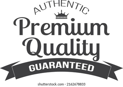 Logo-Premium-Qualitätslogo, Logo-T-Shirt-Design