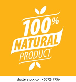 vector logo printing for natural products