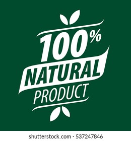 vector logo printing for natural products