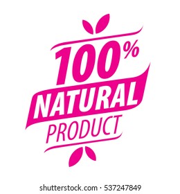 vector logo printing for natural products