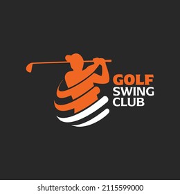 Vector logo for a professional golf team, charming and elegant colours, suitable for golf teams or players, etc.