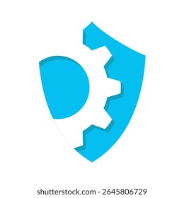 vector logo with protection and organization theme, logo design inspirations.