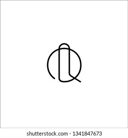 Vector Logo Q. A beautiful logotype design for branding a luxury company.
