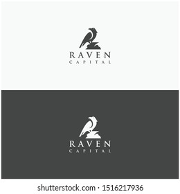 Vector Logo Raven Concept Creative