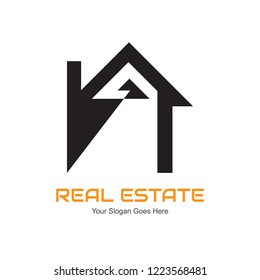 Vector logo real estate