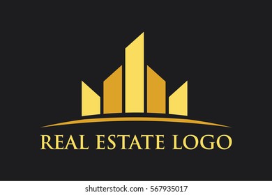 Vector Logo Real Estate,Construction. Stylish and modern logo.It used in business areas such as construction and real estate.