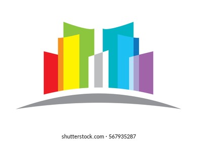 Vector Logo Real Estate,Construction. Stylish and modern logo.It used in business areas such as construction and real estate.
