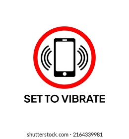 Vector logo recommendation for cellphones set to vibrate