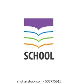 vector logo school