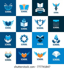 vector logo School