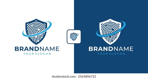 vector Logo security, Digital Identity Security, Strong Personal Data Protection Logo, Visual Identity for Security Company, Logo that Reflects Security and Personality