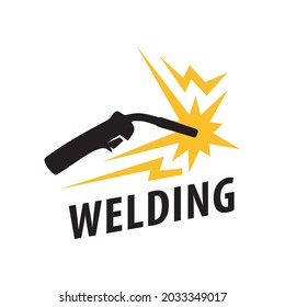 Vector Logo Service Welding Workshop Stock Vector (Royalty Free ...
