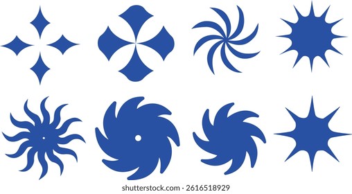Vector logo set for design templates and graphic elements, organic cosmetics, floral illustration in simple linear hand drawn style, plants and flowers, natural products emblems