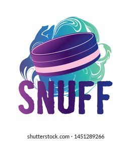 Vector Logo Of Snuff And Chewing Tobacco