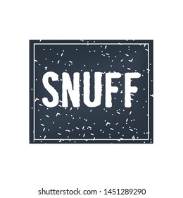 Vector Logo Of Snuff And Chewing Tobacco