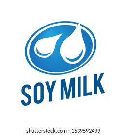 Vector logo of soybean and agricultural products