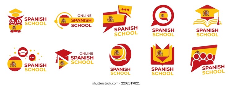 Logo vectorial de la escuela de español