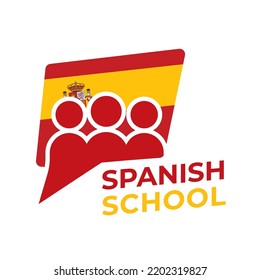 Vector logo of the Spanish language school