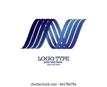 Vector Logo Spiral Design Template  