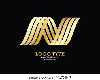 Vector Logo Spiral Design Template  