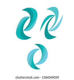 vector logo stands for the letter E for business