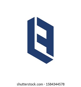 vector logo stands for the letter LF for business
