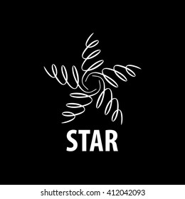 vector logo star