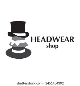 vector logo for store hats, caps