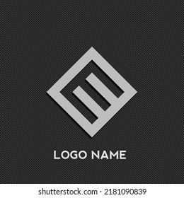 vector logo is suitable for companies, business people, or anything that carries a modern elegant concept 