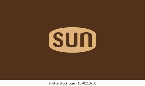 Sol del logotipo vectorial para la compañía. Pasos del logotipo del vector Sun