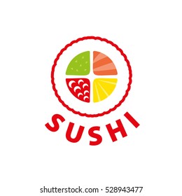 vector logo sushi
