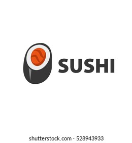 vector logo sushi