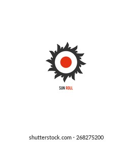 Vector logo for sushi business