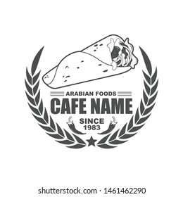 Vector logo, symbol, icon template design for Kebab Shop