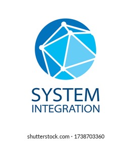Vector logo of a system integration company