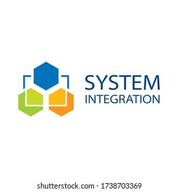 Vector Logo System Integration Company Stock Vector (Royalty Free ...