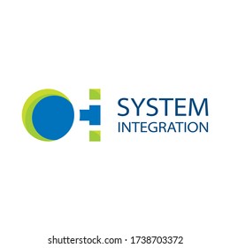 Vector logo of a system integration company