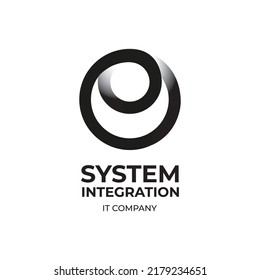 Vector logo of a system integration company