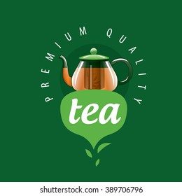 vector logo tea