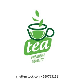 Vector Logo Tea Stock Vector (Royalty Free) 389763181