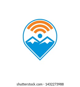 Vector logo for technology companies