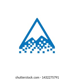 Vector logo for technology companies