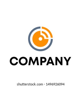 vector logo for technology company