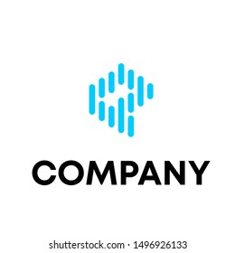 vector logo for technology company