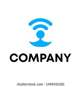 vector logo for technology company